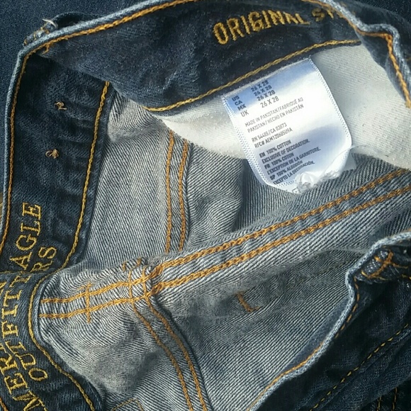 American Eagle Boys Jeans 26x28, rn 54485 - Picture 3 of 3